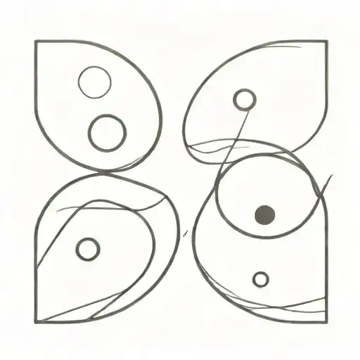 Yin And Yang Symbol Composed