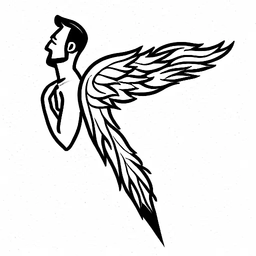 Man With Wing