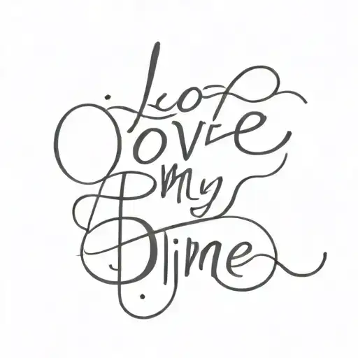 Inscription In Words By Love My Dime