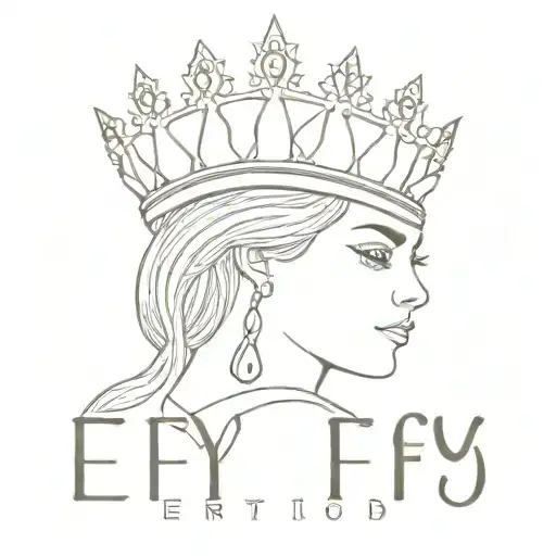 Name Effy With British Crown