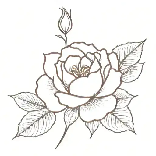 Signe Japonais Avc Rose