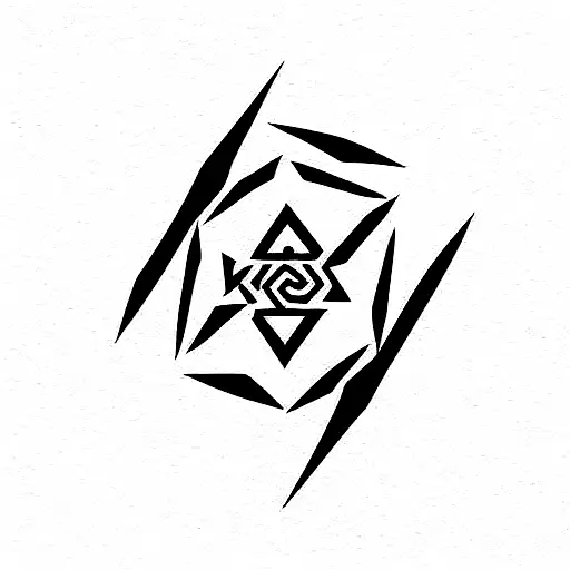 Konoha Symbol Mixed With Berserker