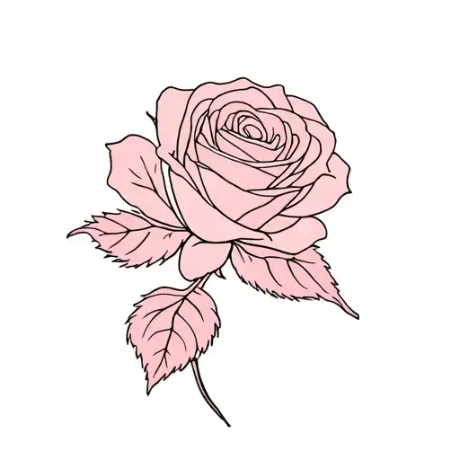 Light Pink Rose