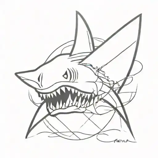 Cyber Sigilism Shark Jaw
