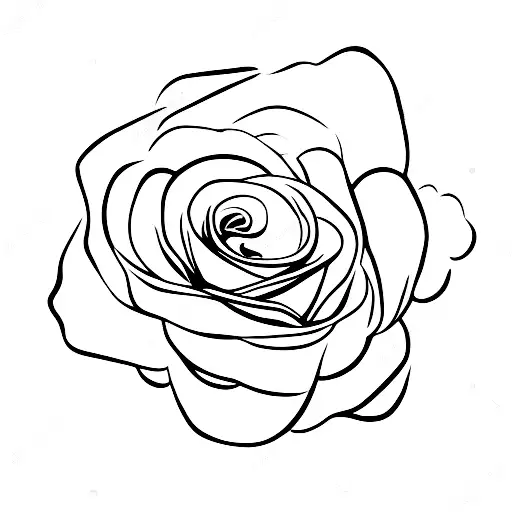 Rose Wraped Around A Dagger