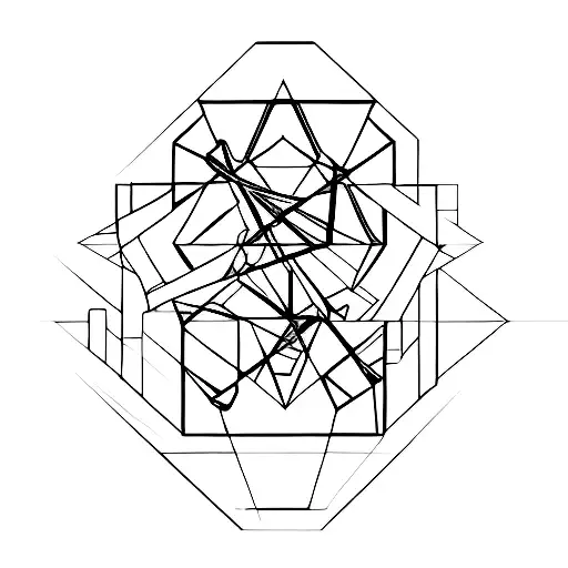 An Abstract Geometric Representation Of A Soundwave