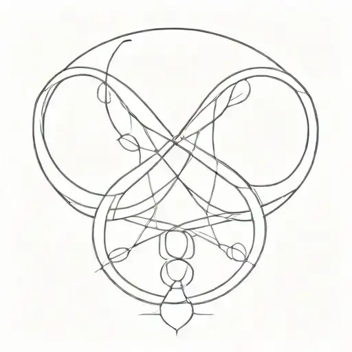 The Symbol Of Infinte Anda The Symbol Of Prohibited Into De The Same Image