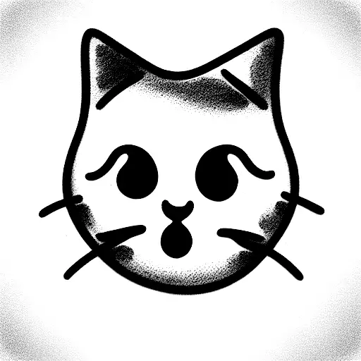 Cat In The Shape Of A Jellybean