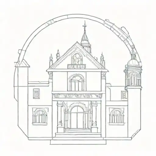 A Beautiful Architectural Palace Throughout