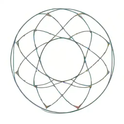 Trippy Psychedelic Circle