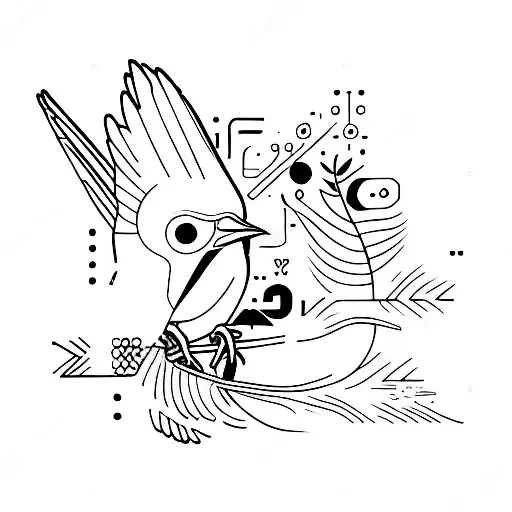 Bird With Cybersigilism