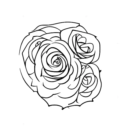 A Rose Made Of A Logical Circuit