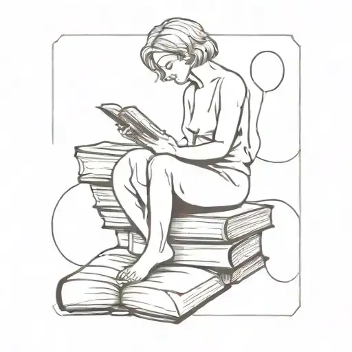 Novel Book Statue