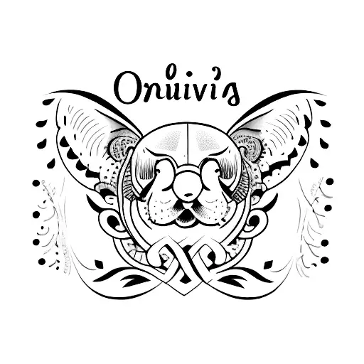 A Minimalist Tattoo Of Olivia's Name In Elegant Script
