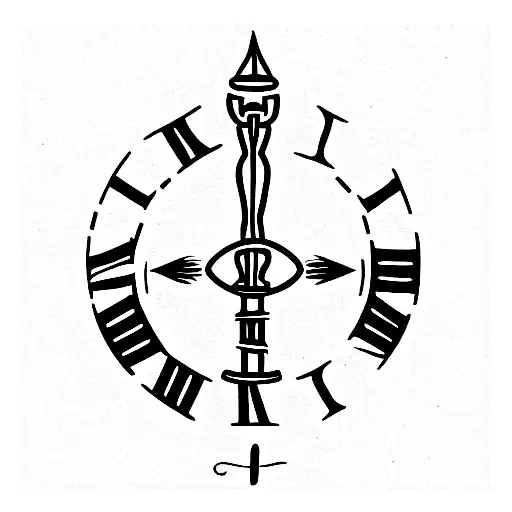 Roman Numerals With Atlas As Background