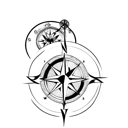 Compass Time Arrow