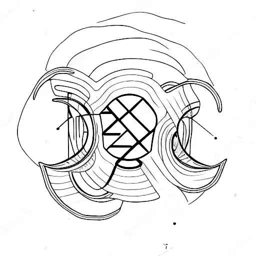 Hour Glass And Maths And Ocean