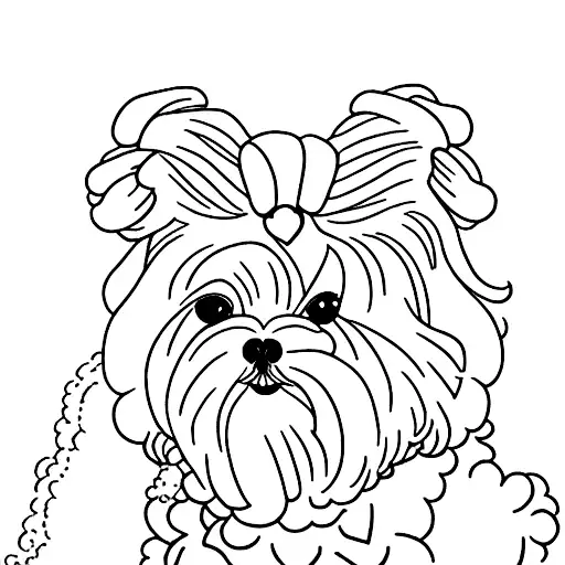 Maltese Dog And Shih Tsu Poodle Looking Out A Window And Seeing My Heart