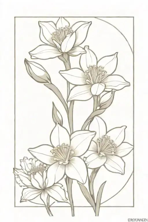 Daffodil Cosmos Marigold Water Lily Flowers