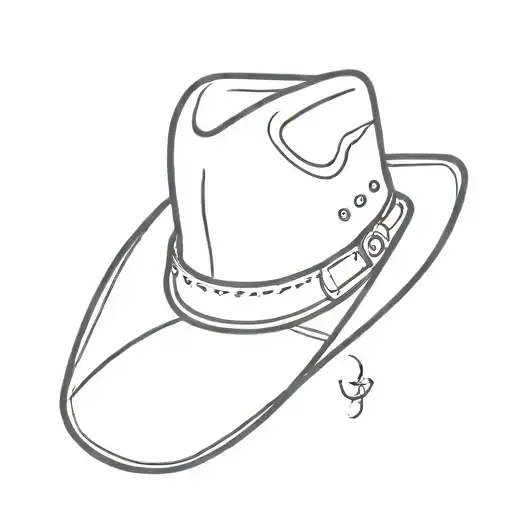 Rock And Cowboy Hat
