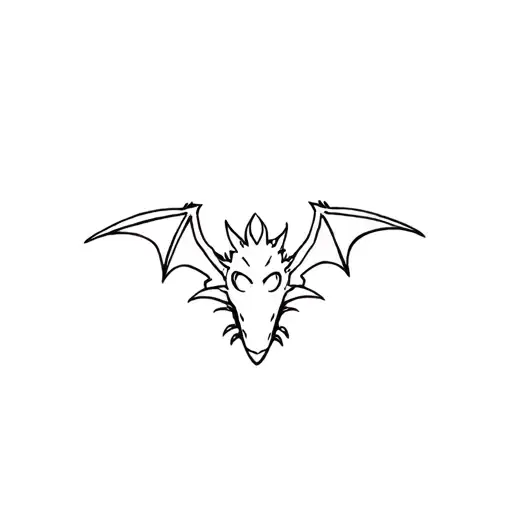 Toothless Dragon Cute Tattoo From How To Train Your Dragon