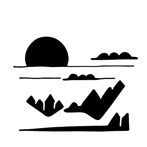 Filipino Sun Setting Over Campsite