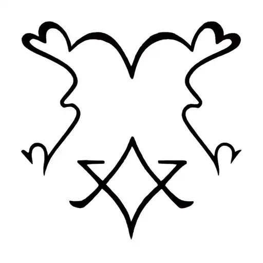 Semicolon Survivor Tattoo With Three Hearts