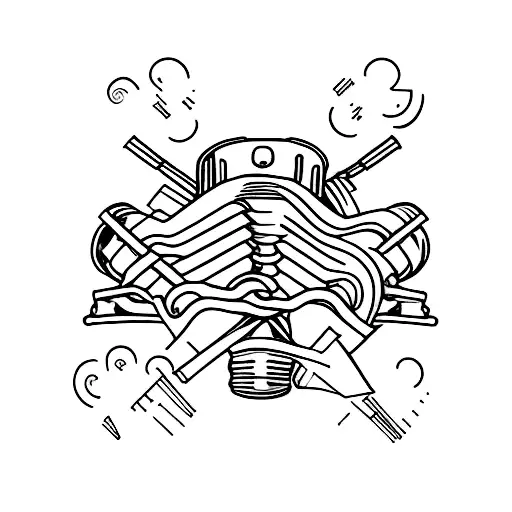 Motorcycle With Word Bullet In It