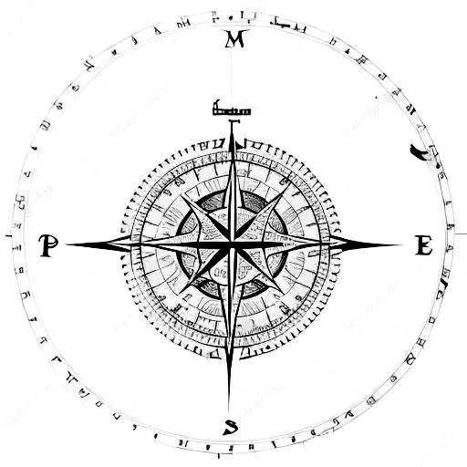 Israel Land And Compass