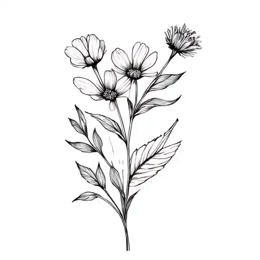 Dainty March And September Birth Flower