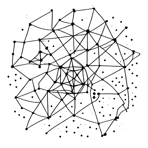 A Constellation Of Stars Spelling Out A Favorite Book Quote