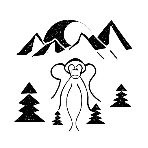 A Monkey In The Arctic