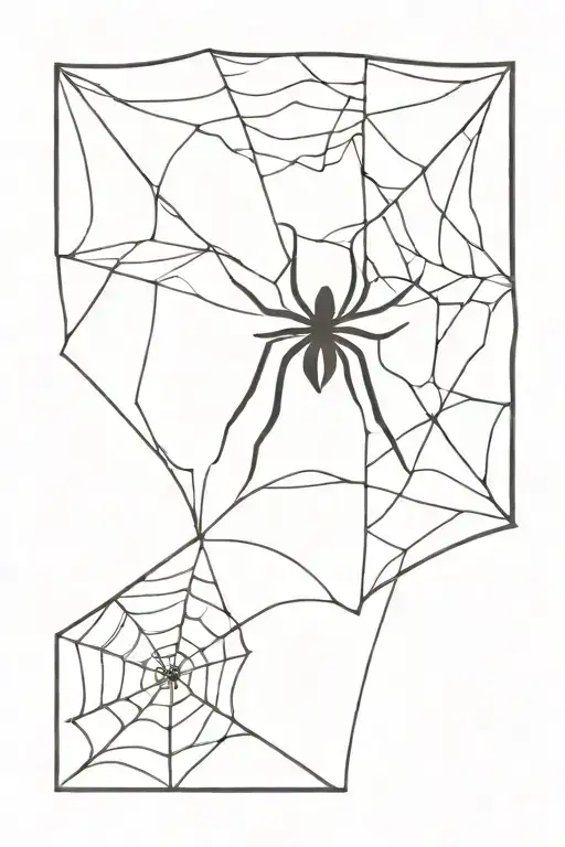 Line Spider Web
