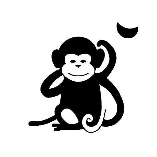 A Monkey Wearing A Sweater