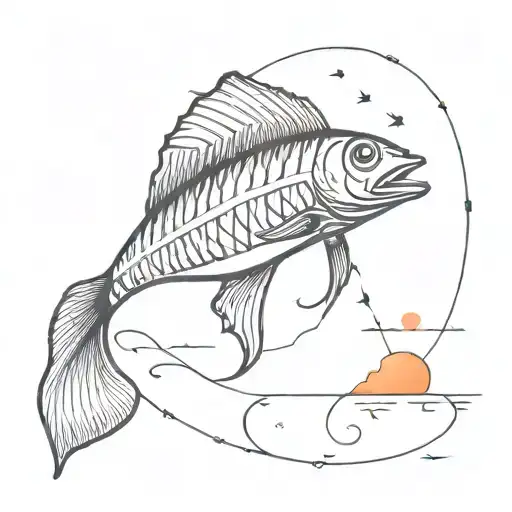 An Intricate Fishing Lure Design With A Sunset Over The Ocean In Flordia Apartment 708 Included