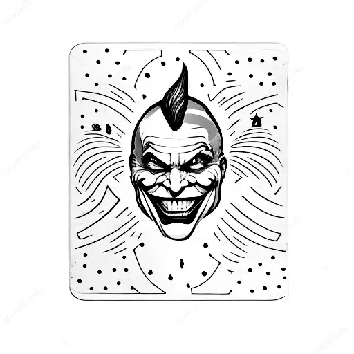 Playing Card With The Joker