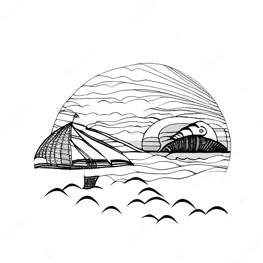 A Beach Sunset With Vibrant Colors Resembling A Movie Poster