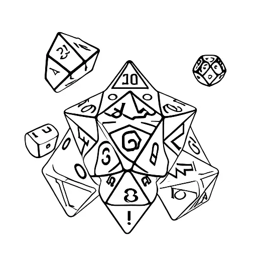 D&d With D20 Dice