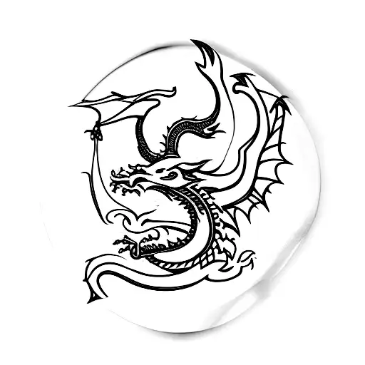 Dragon With First Ring