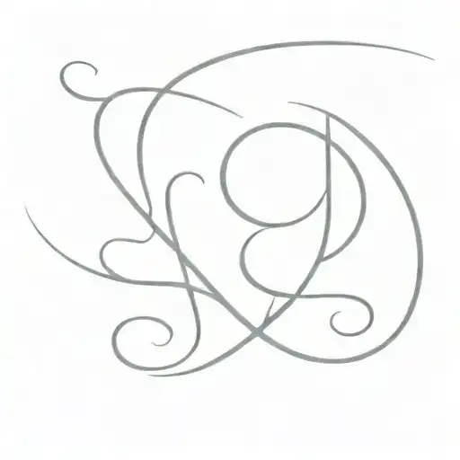 Initials 'J' And 'Q' Intertwined In A Creative Way