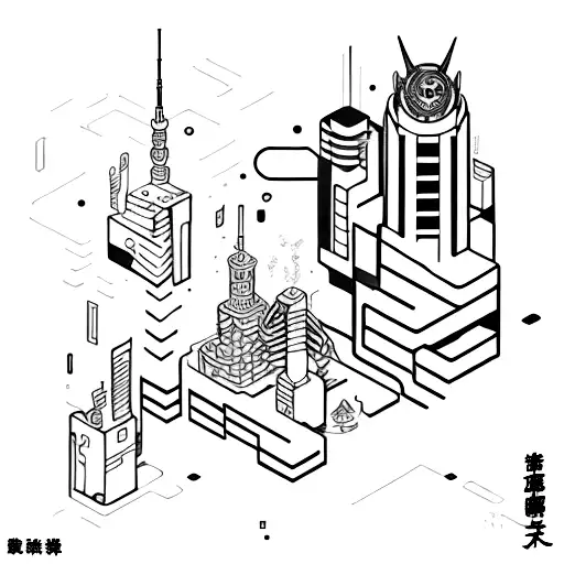 Tokyo Revengers Characters In A Futuristic Cyberpunk Setting