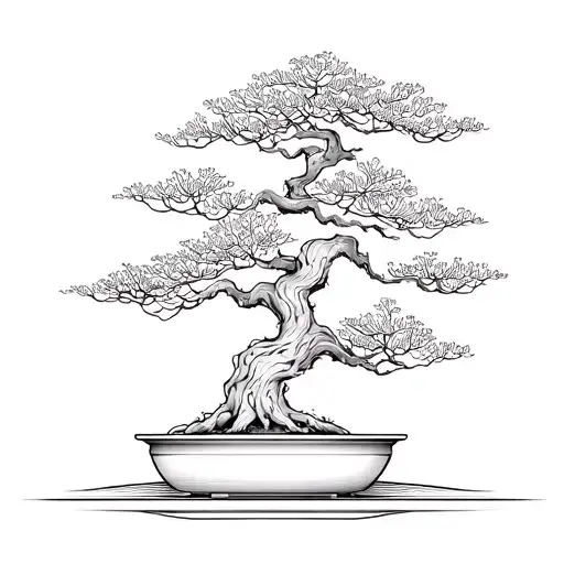 Sherry Blossem Bonsai Tree
