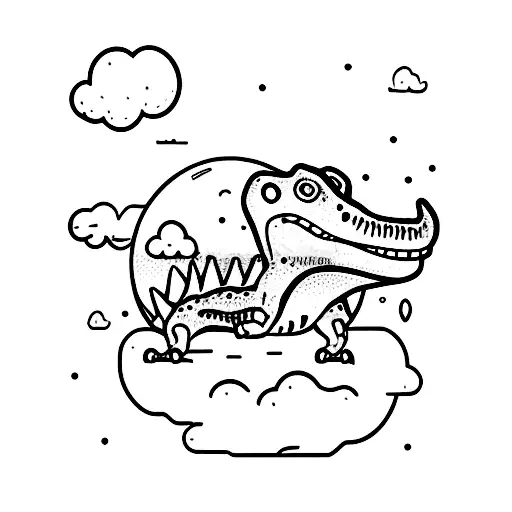 Cute Dinosaur Small