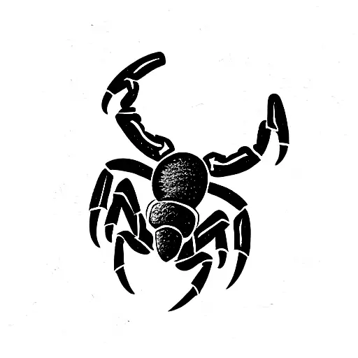 A Scorpion With The Head Of A Grizzly Bear