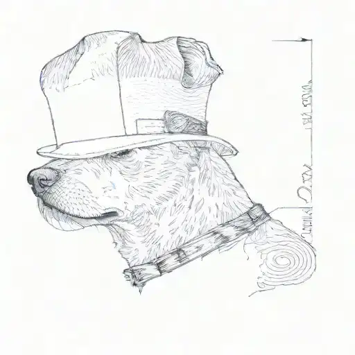 A Dog Wearing A Hat