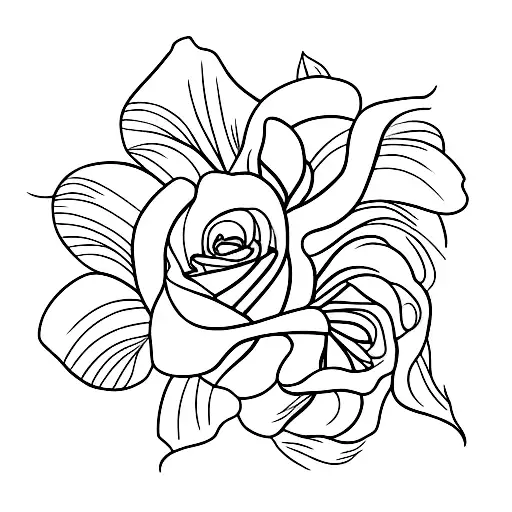 Rose Naricicuss Iris Morning Glory