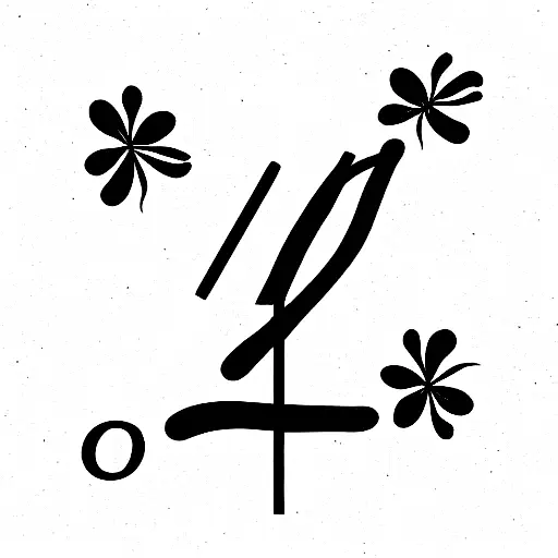 Clover With 37 In Roman Numerals