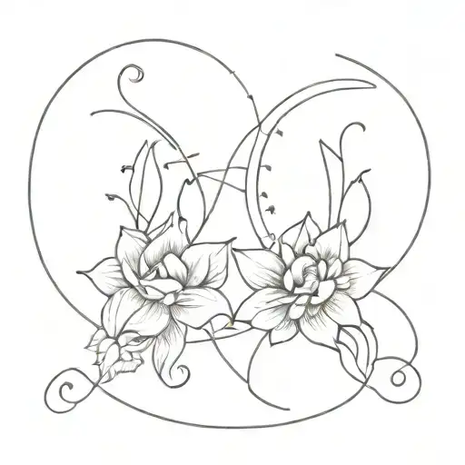 Sister Tattoo Designs Integrated