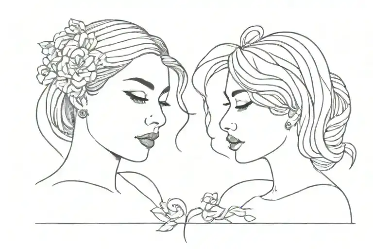 Sister Tattoos For Two