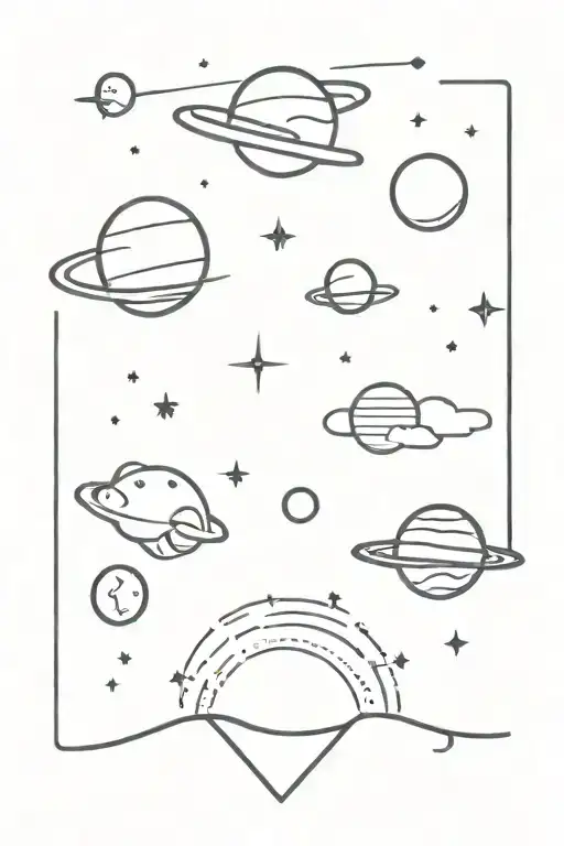 Space Filler Background
